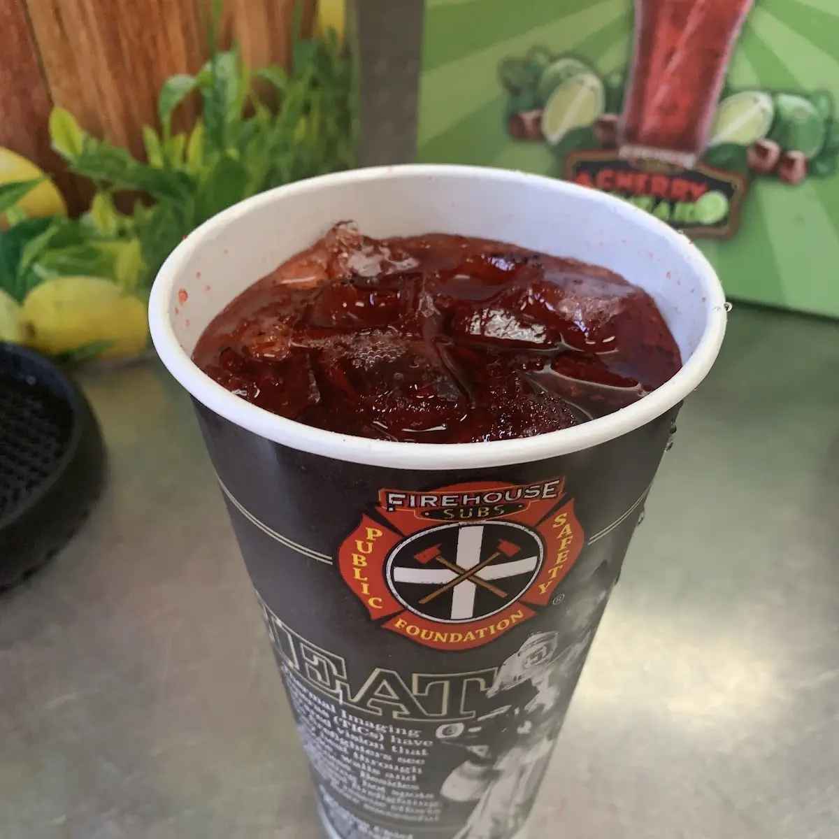 Sparkling Cherry Limeade