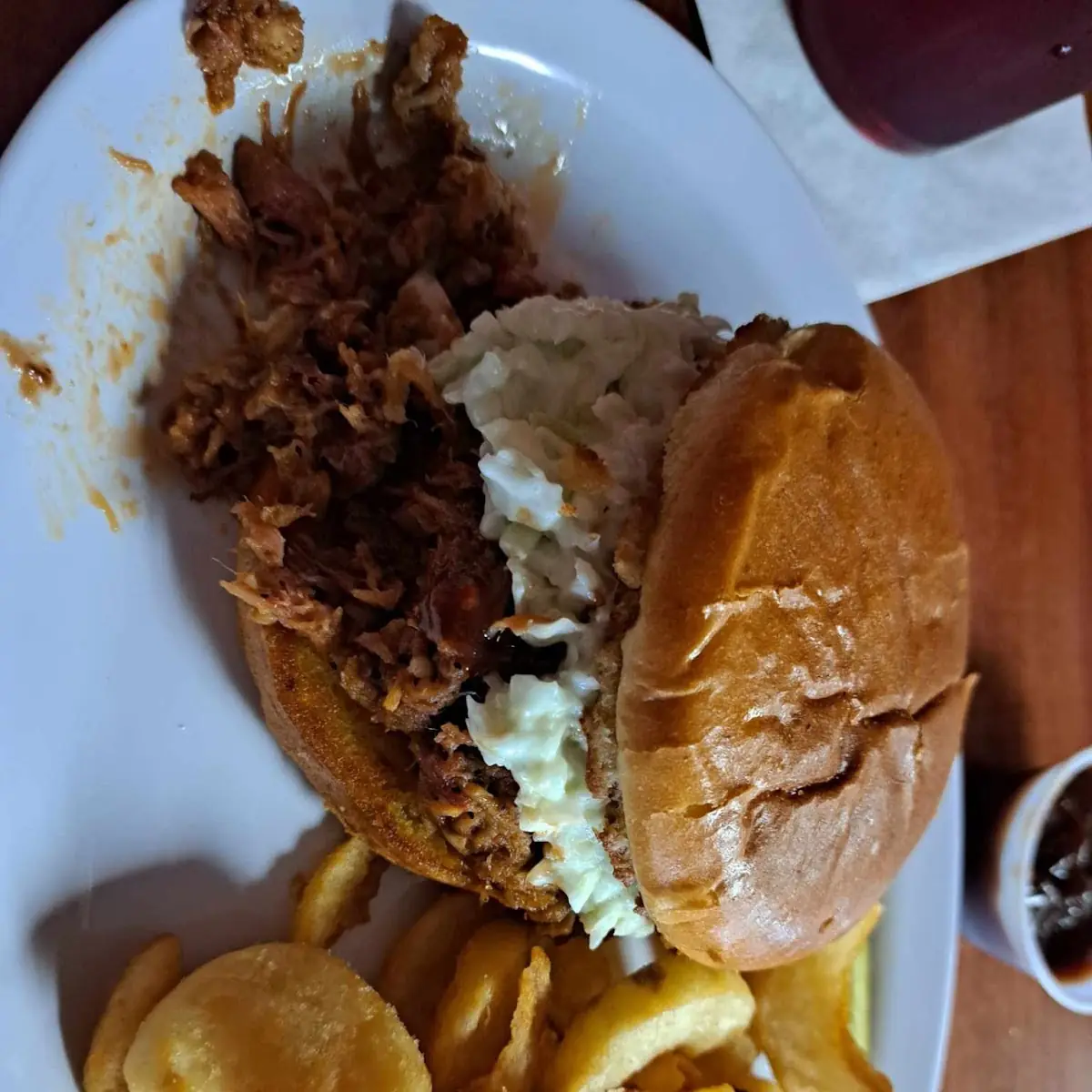 Pulled BBQ Pork Sandwich