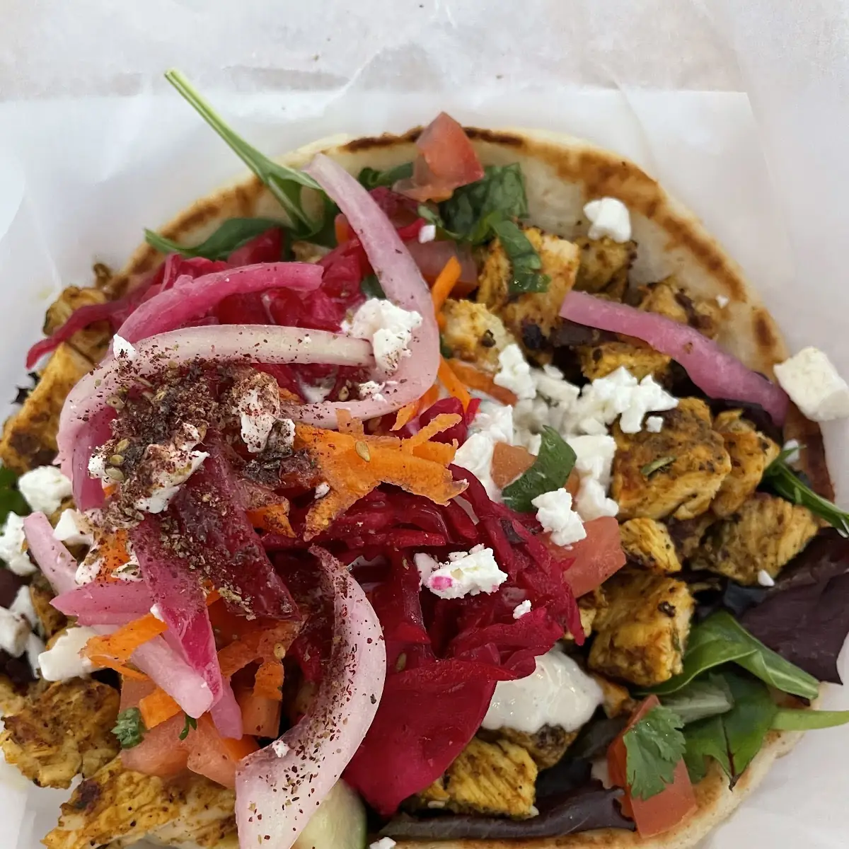 Chicken Shawarma Plate