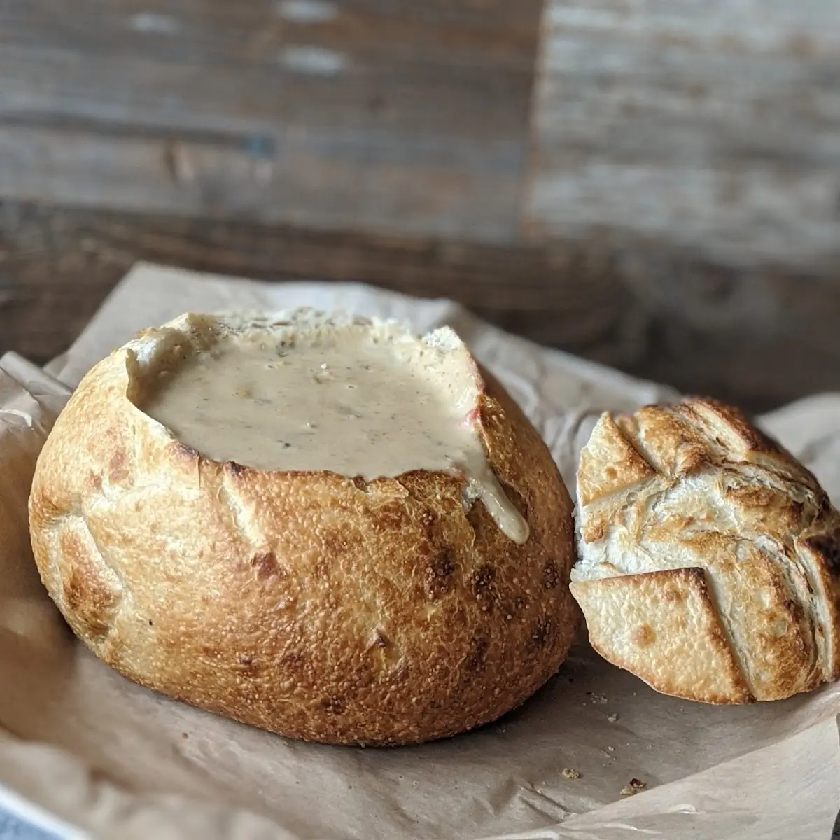 Clam Chowder Bread Bowl