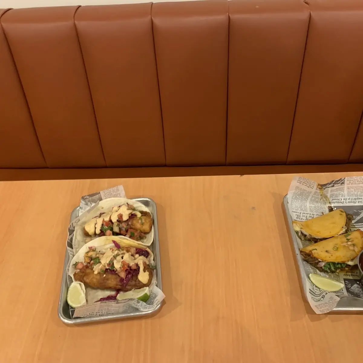 Fish Tacos and Quesabirria