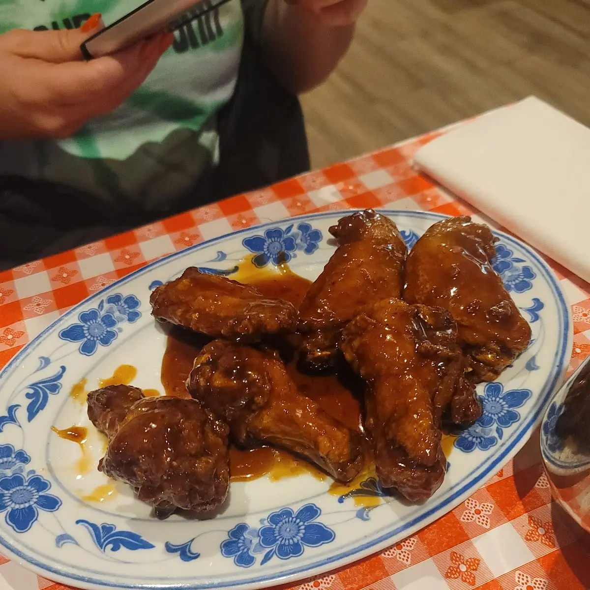 Honey Garlic Chicken Wings