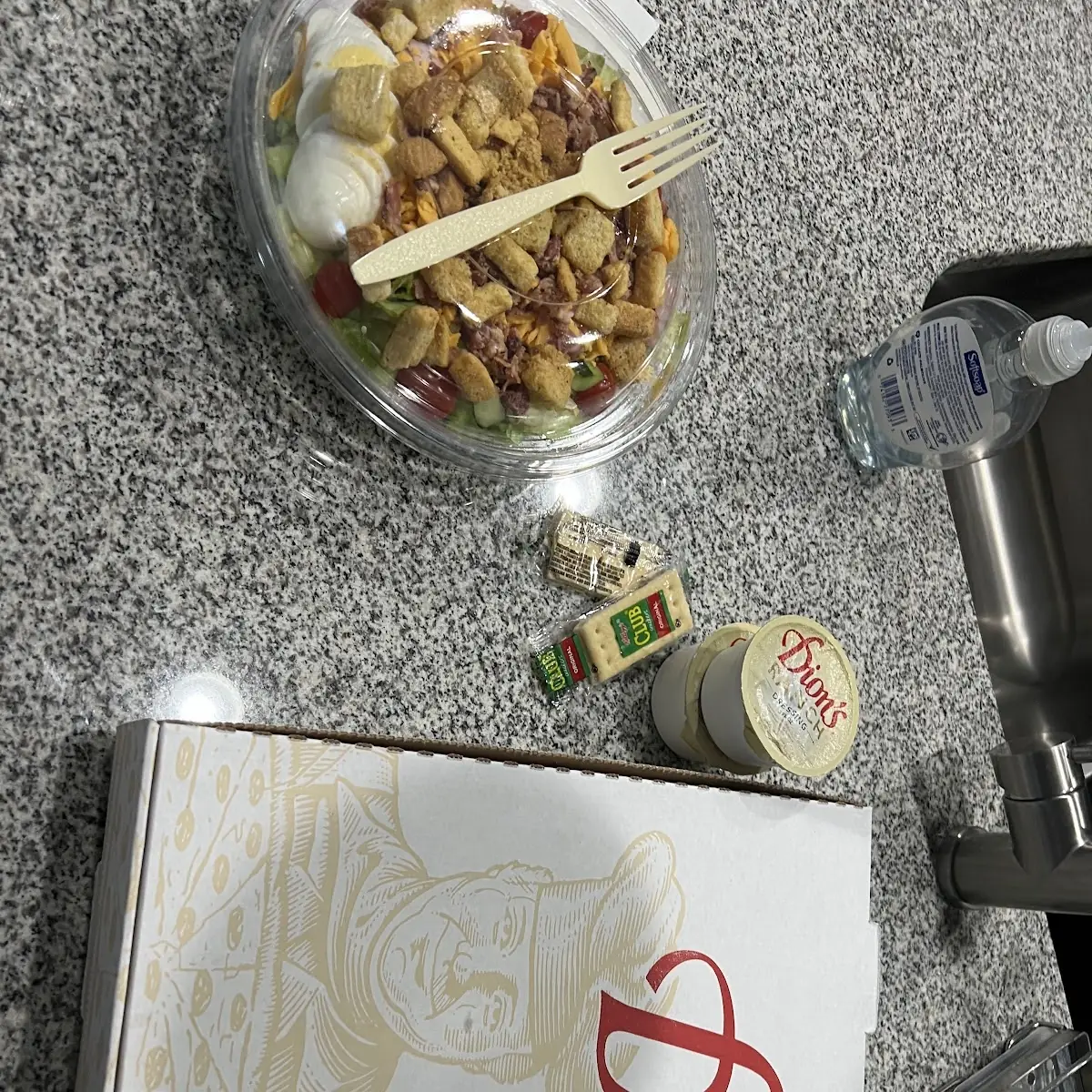 Pizza and House Salad