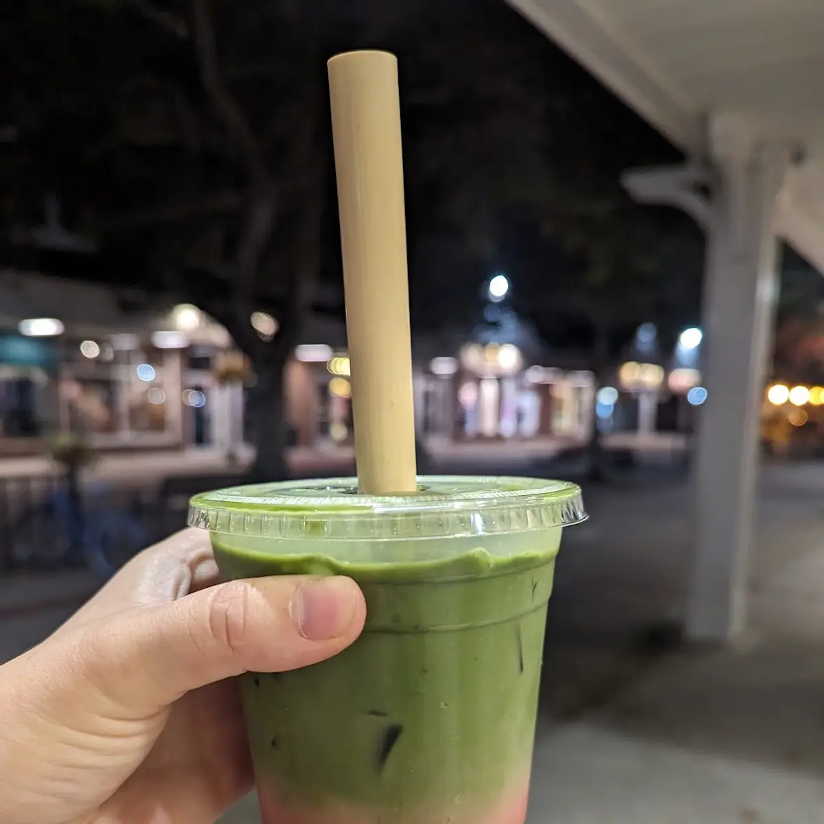 Strawberry Matcha Milk Tea