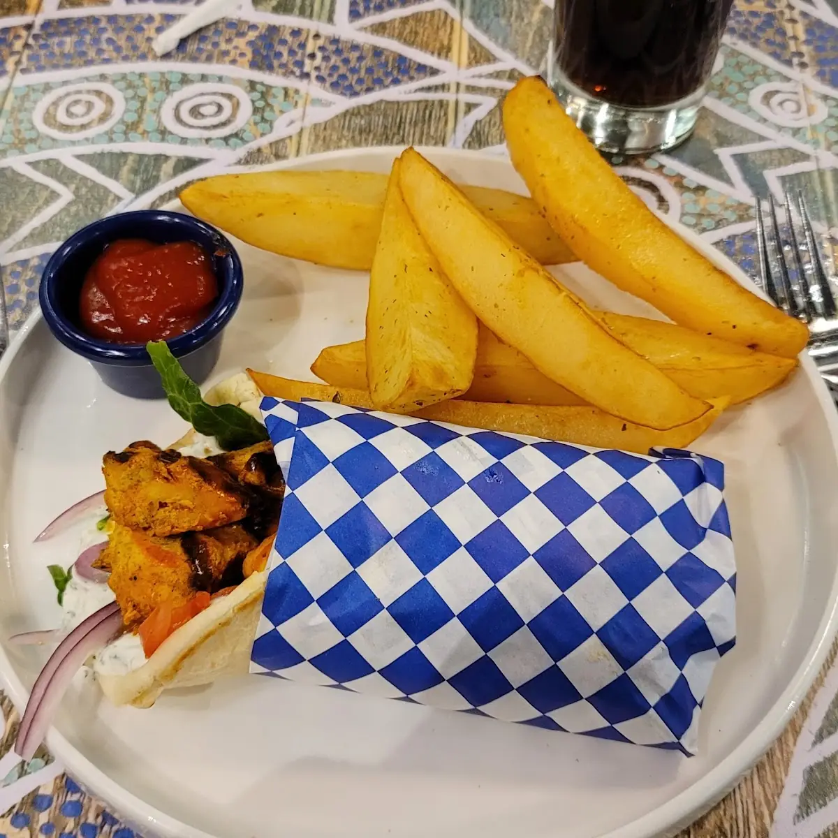 Buffalo Chicken Pita