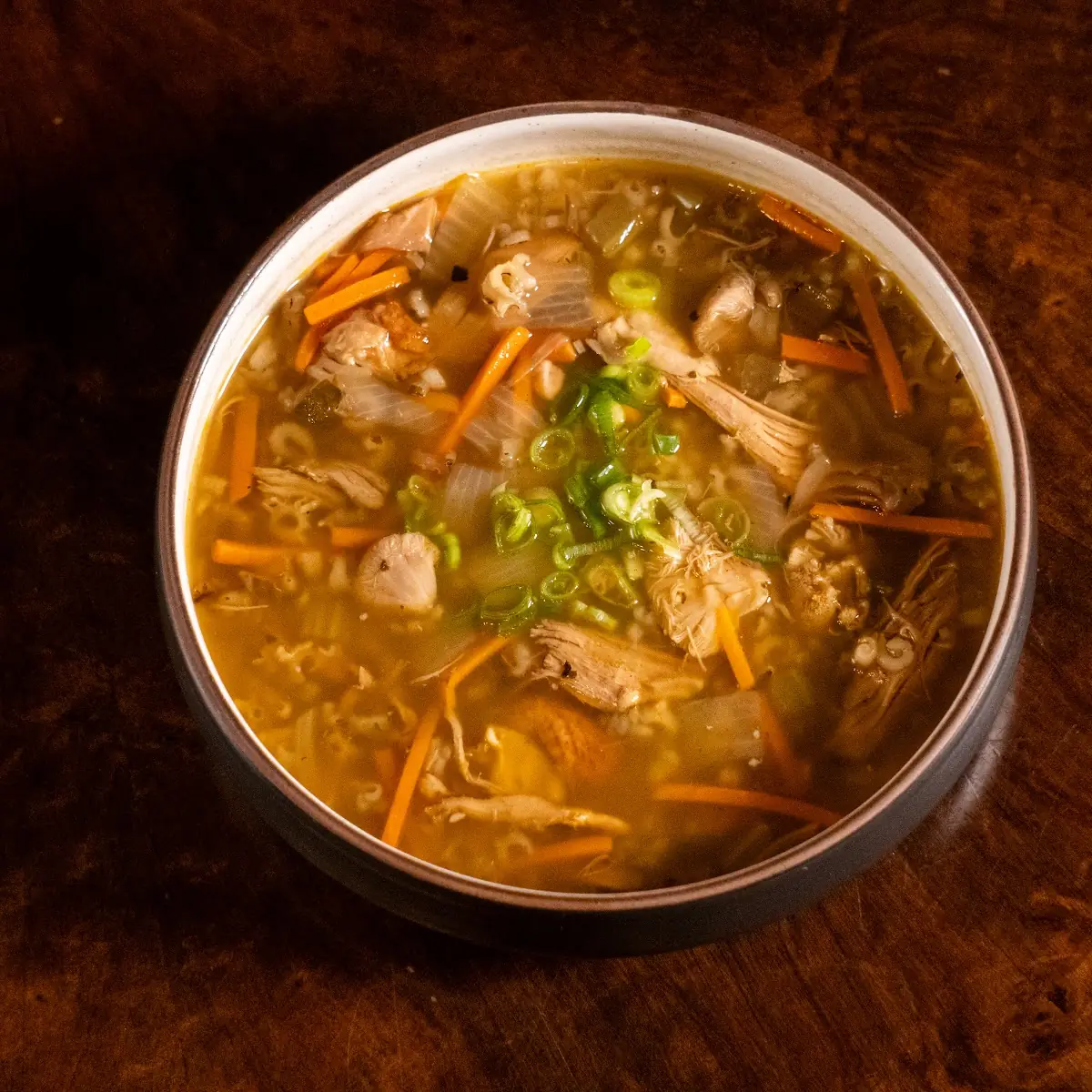 Duck & Wild Rice Soup GF