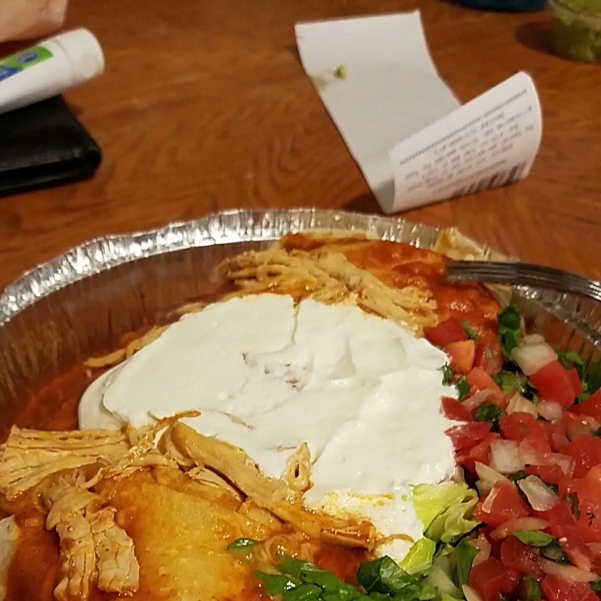 Chicken Burrito Enchilada Style