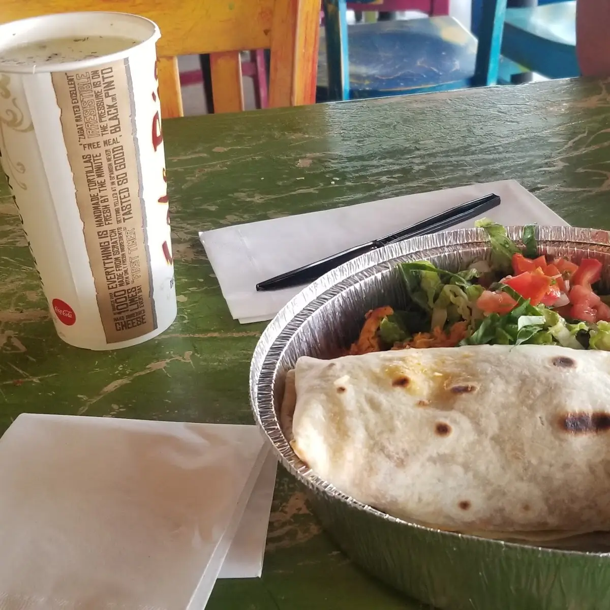 Salmón Burrito Supreme