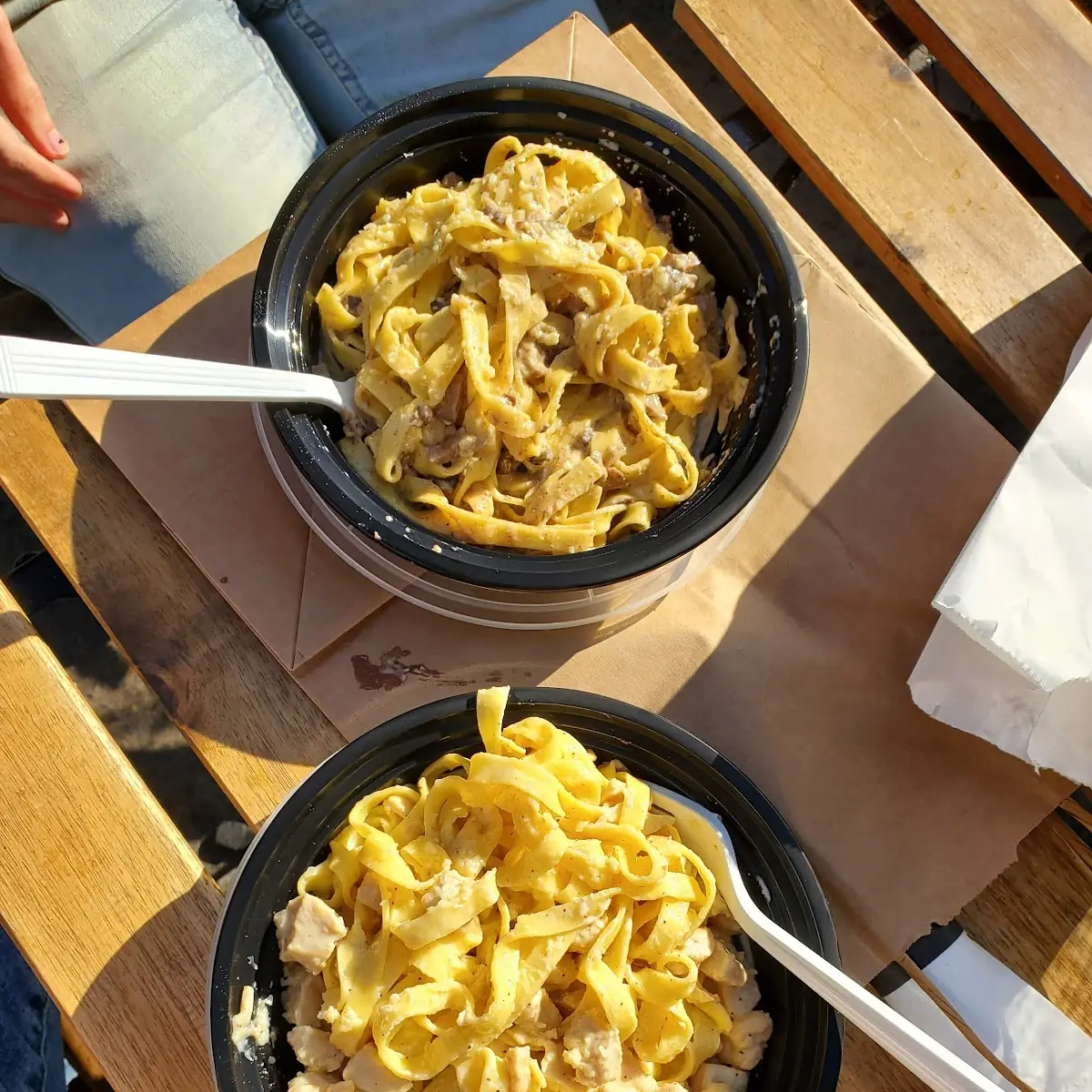 Fettuccine Alfredo with Chicken