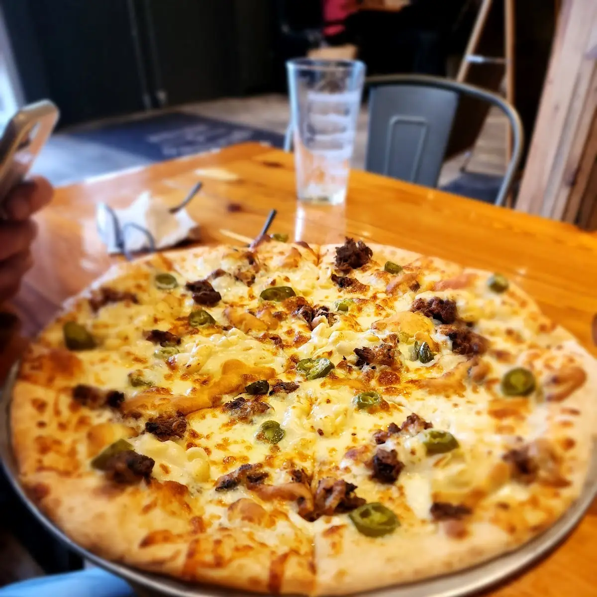 Smoked Pulled Pork Gouda Mac & Cheese Jalapeño Cornbread