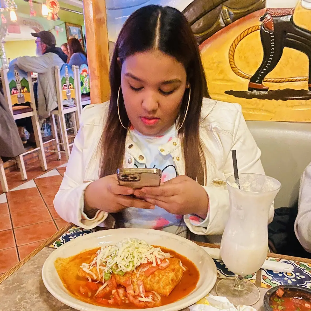 Pollo Asado Burrito