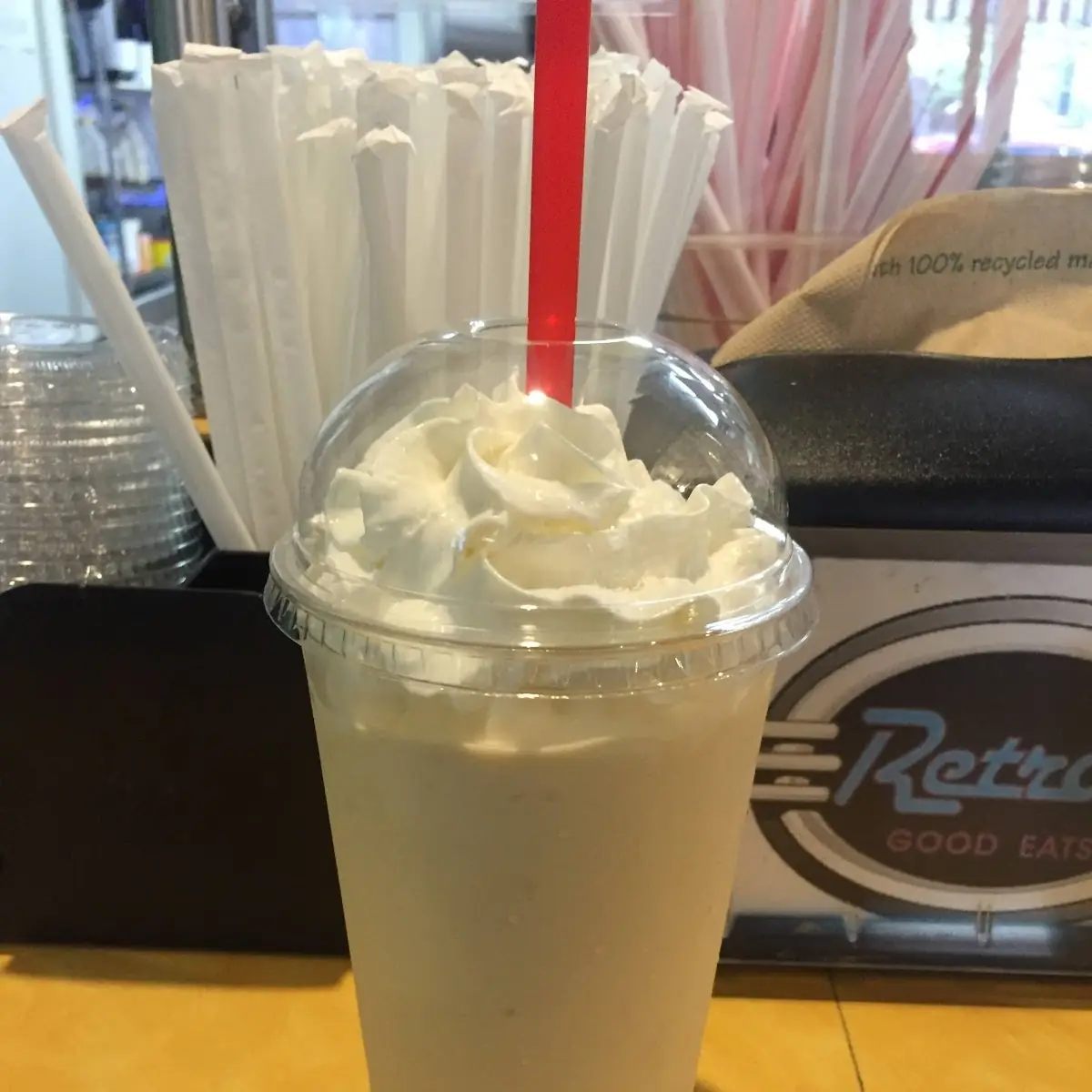Peach Milkshake