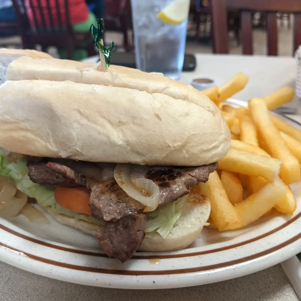 Rib-Eye Steak Sandwich