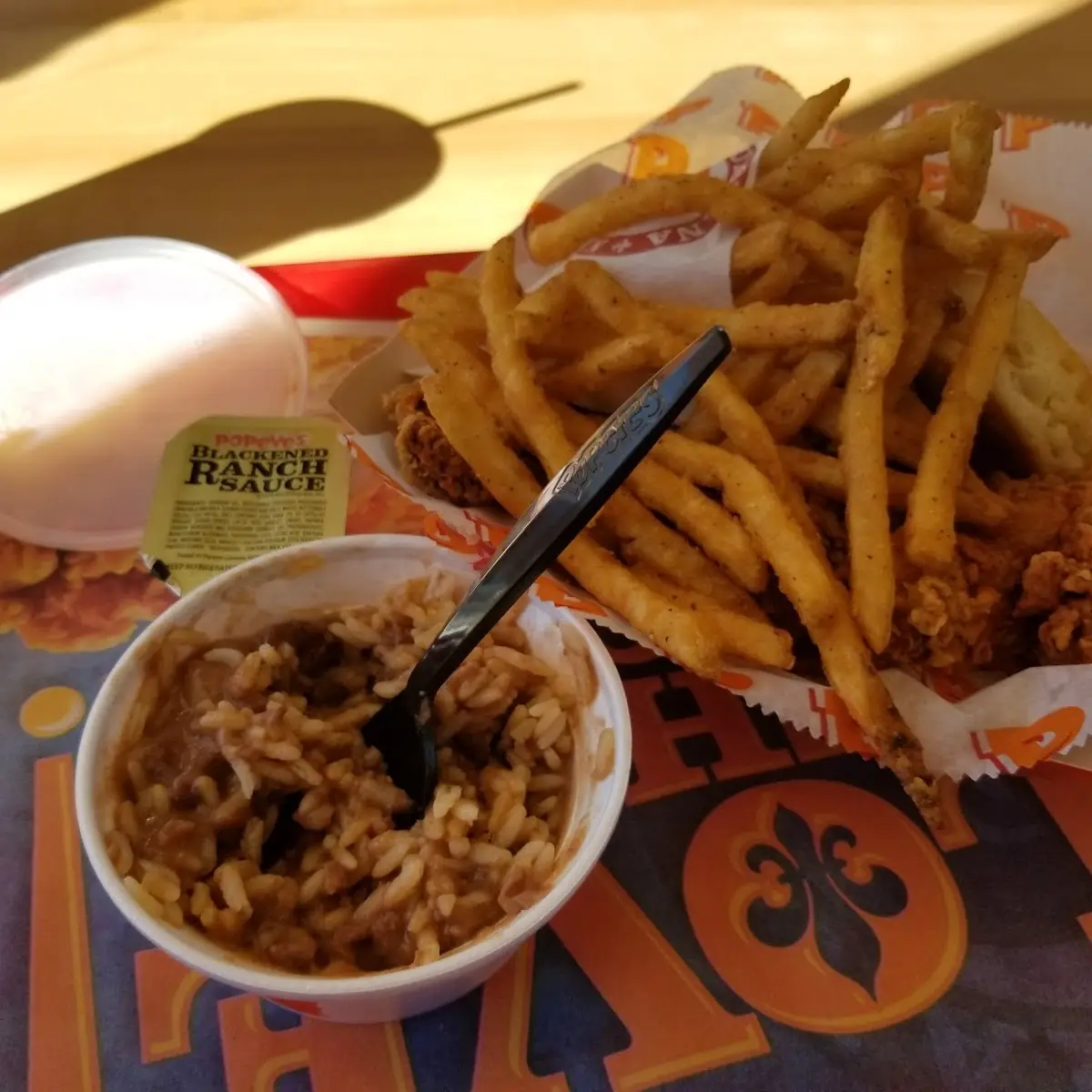 Spicy Chicken Strip Basket