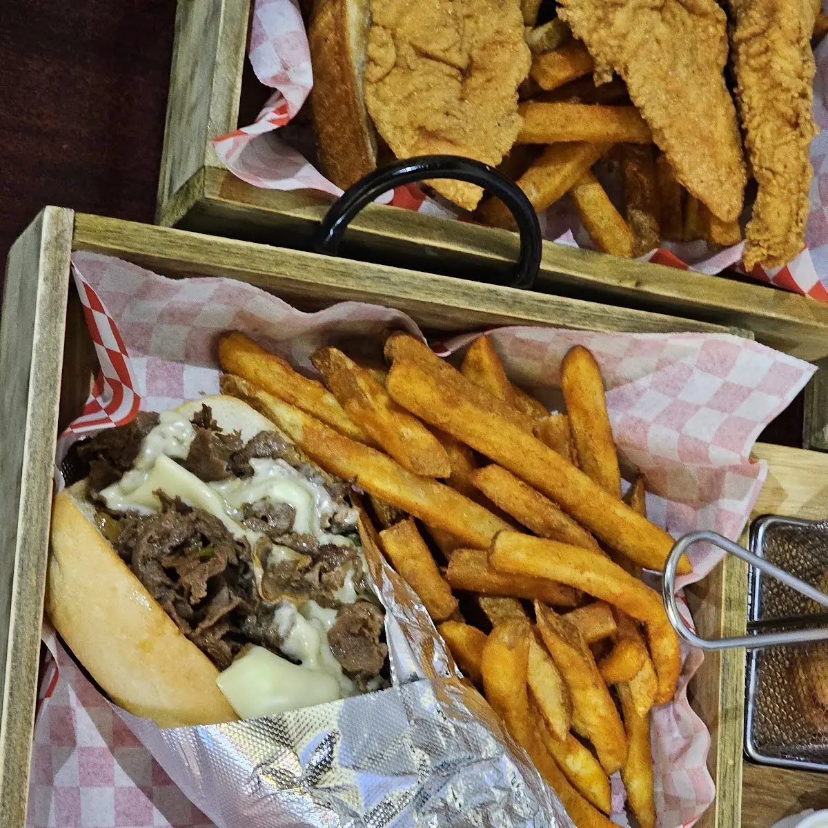 Philly Cheesesteak with Fries