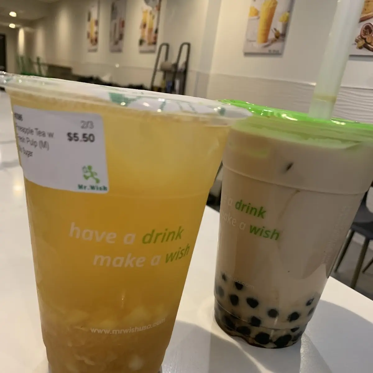 Thai Tea Boba Slush (M)