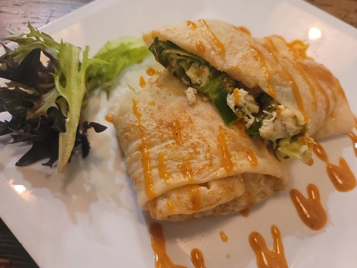 Chicken Caesar Salad Crepe