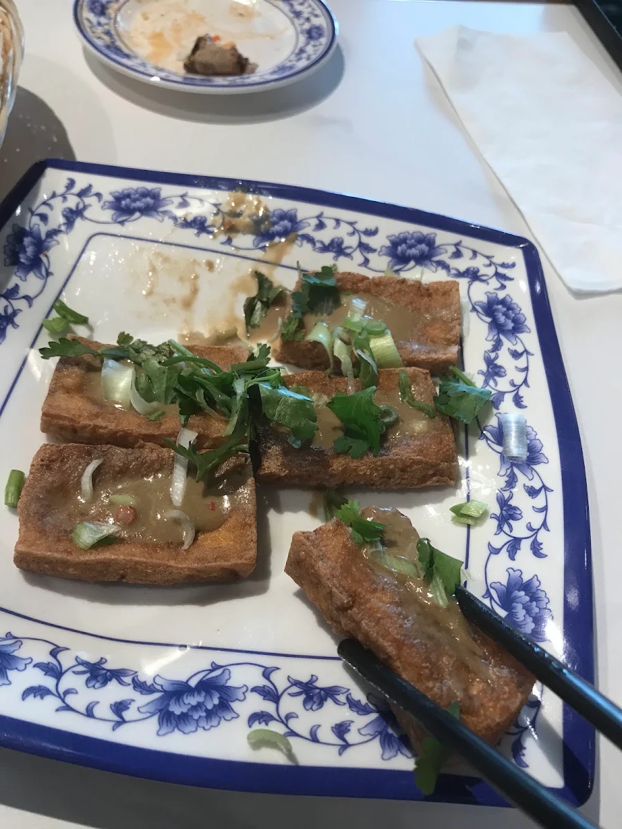 Fried Stinky Tofu, Sanxi Noodle 三喜面馆