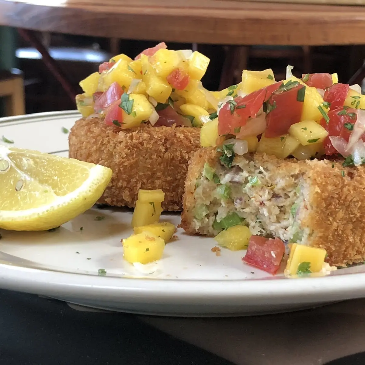 Crab Cake Salad