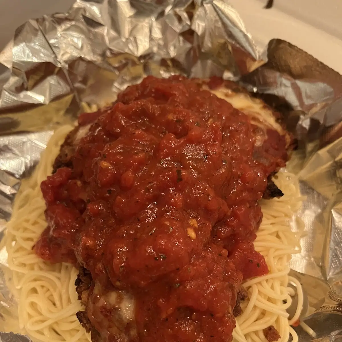Chicken Parmesan Pasta