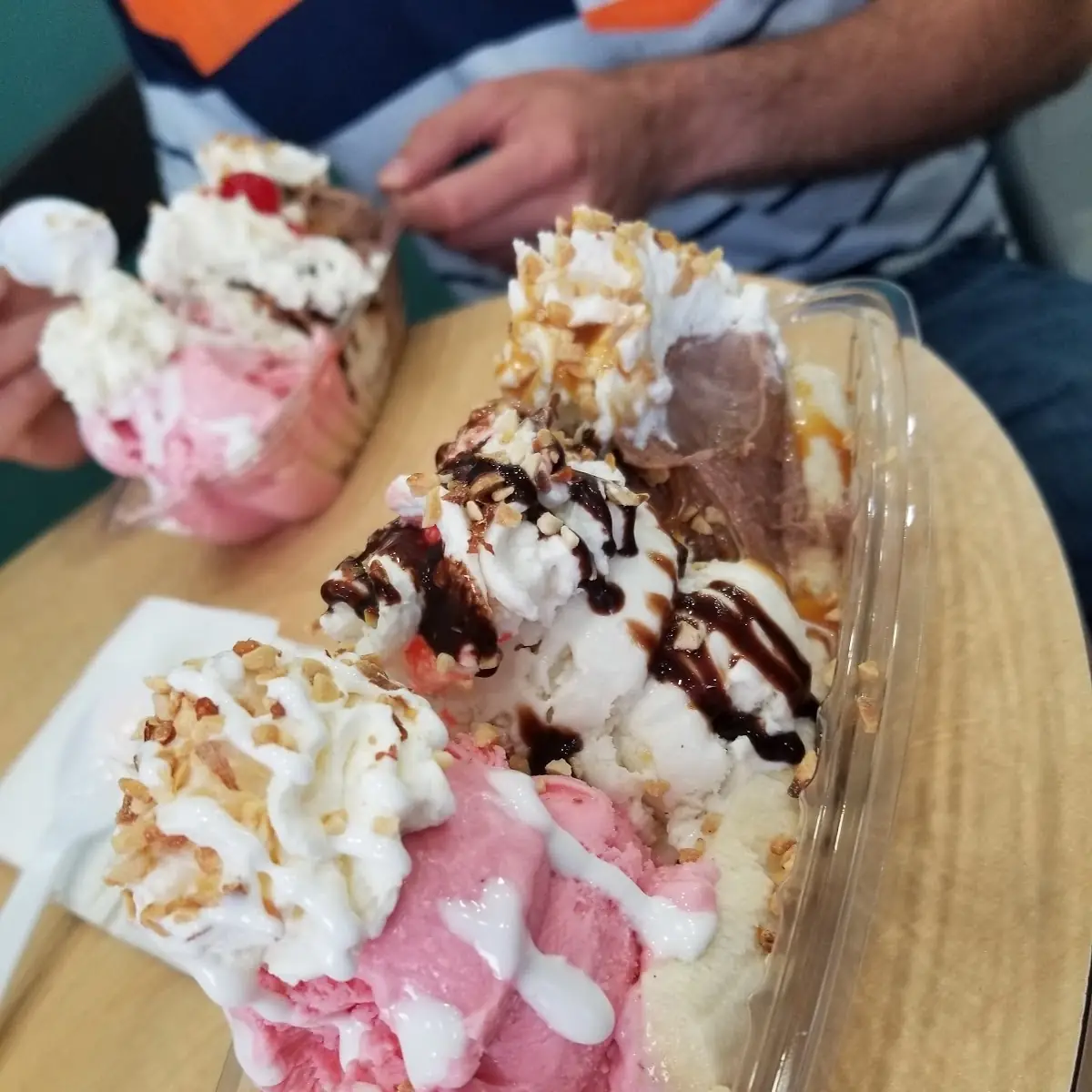 Banana Split Sundae