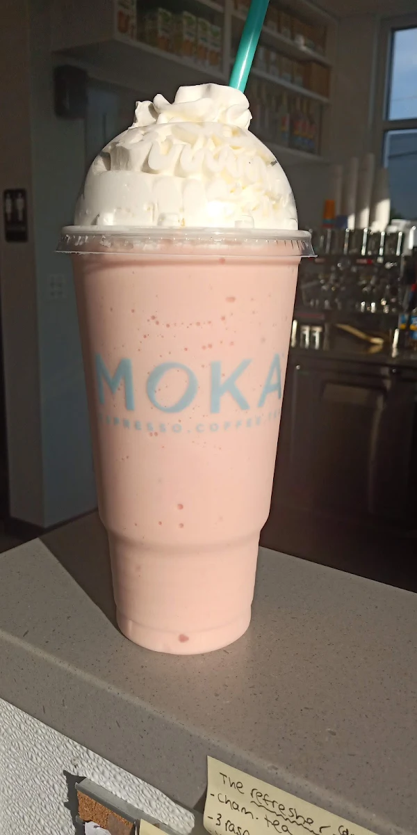 Blended Strawberry Shake