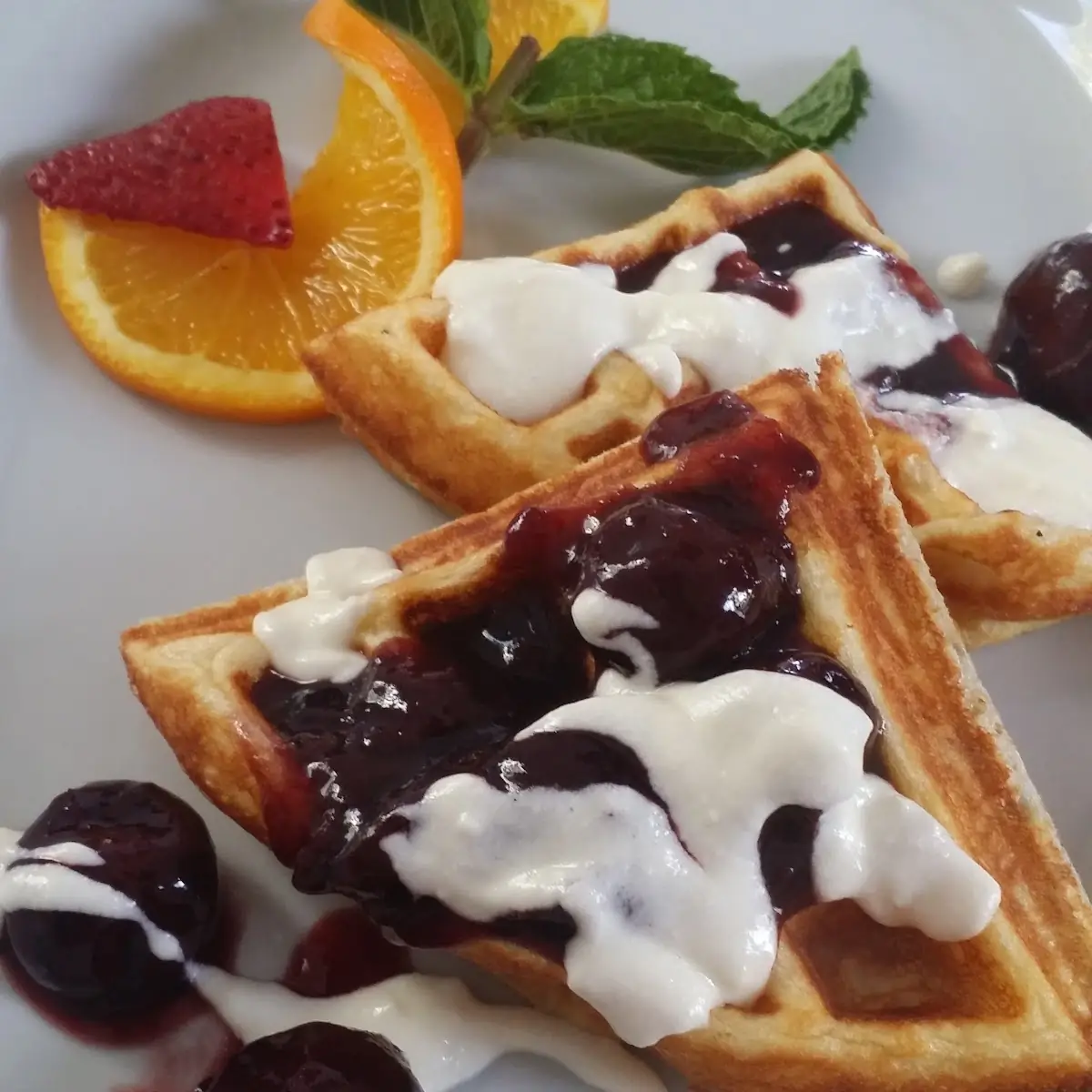 Cherry and Goat Cheese
