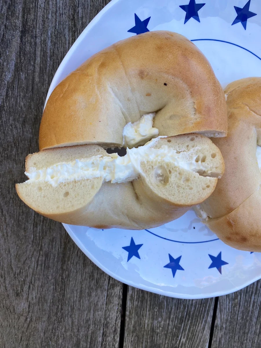 Plain Bagel with Plain Cream Cheese