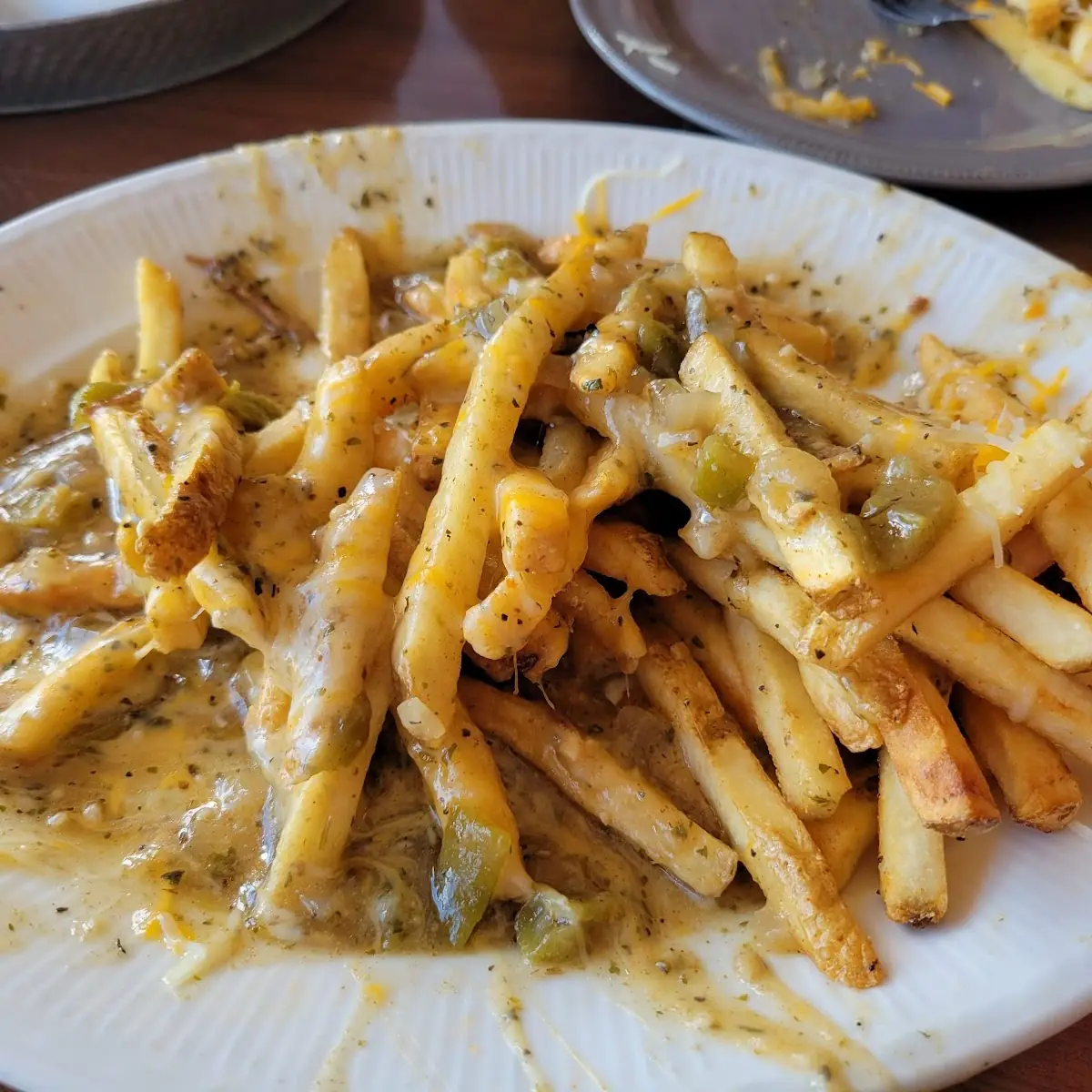 Green Chili Cheese Fries