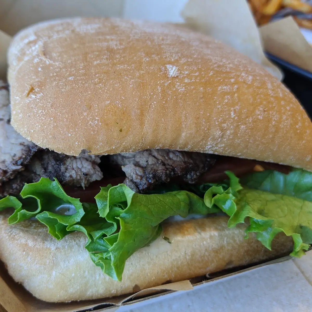 Garlic Butter Steak Sandwich