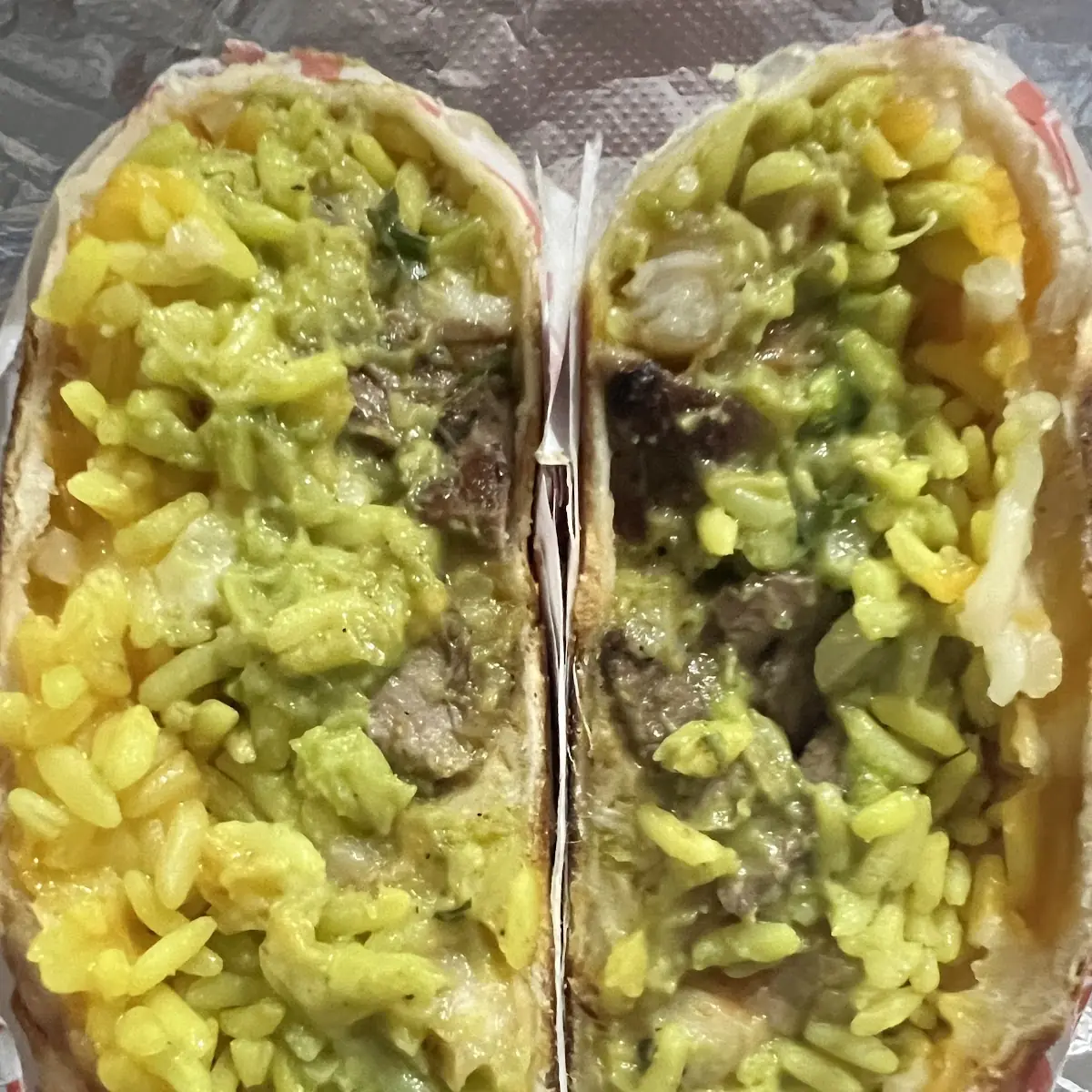 Surf and Turf Burrito