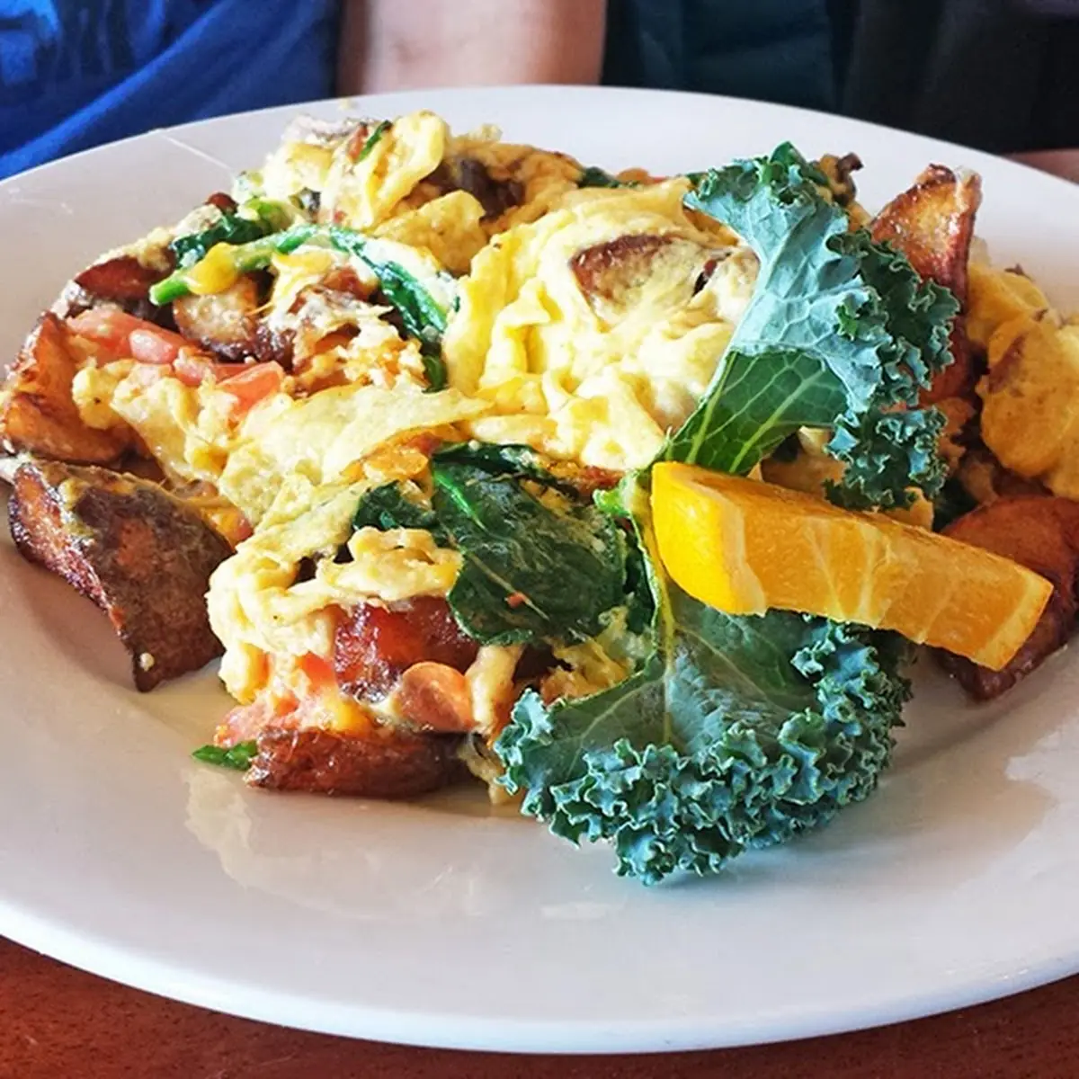 Baja Chicken Hash Stack