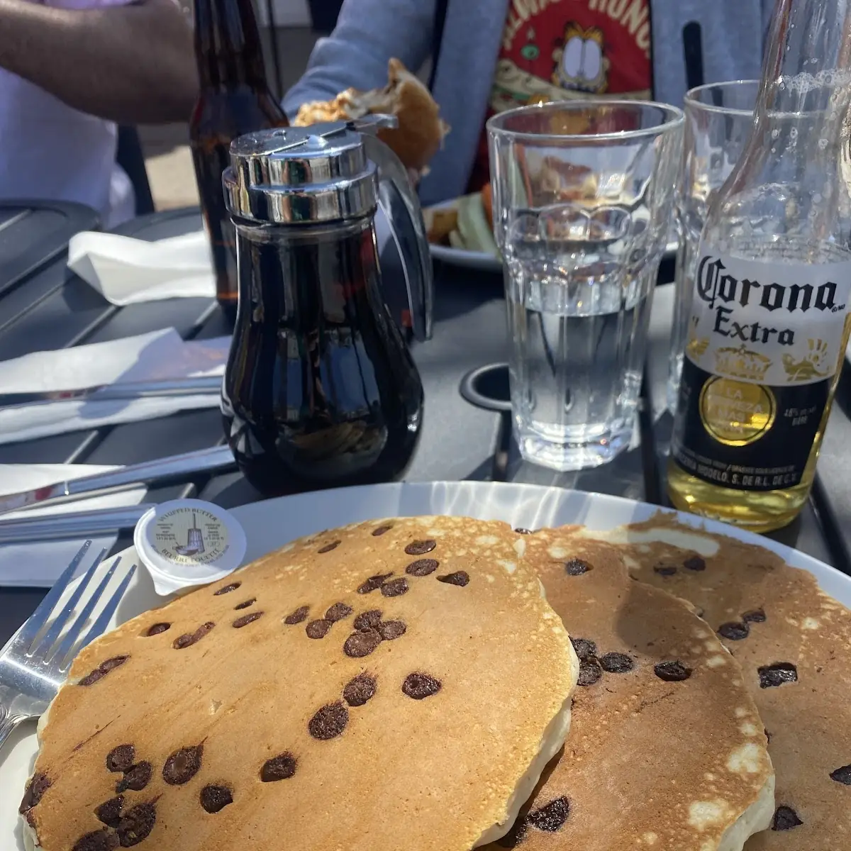 Chocolate Chip Pancakes, Sunset Grill