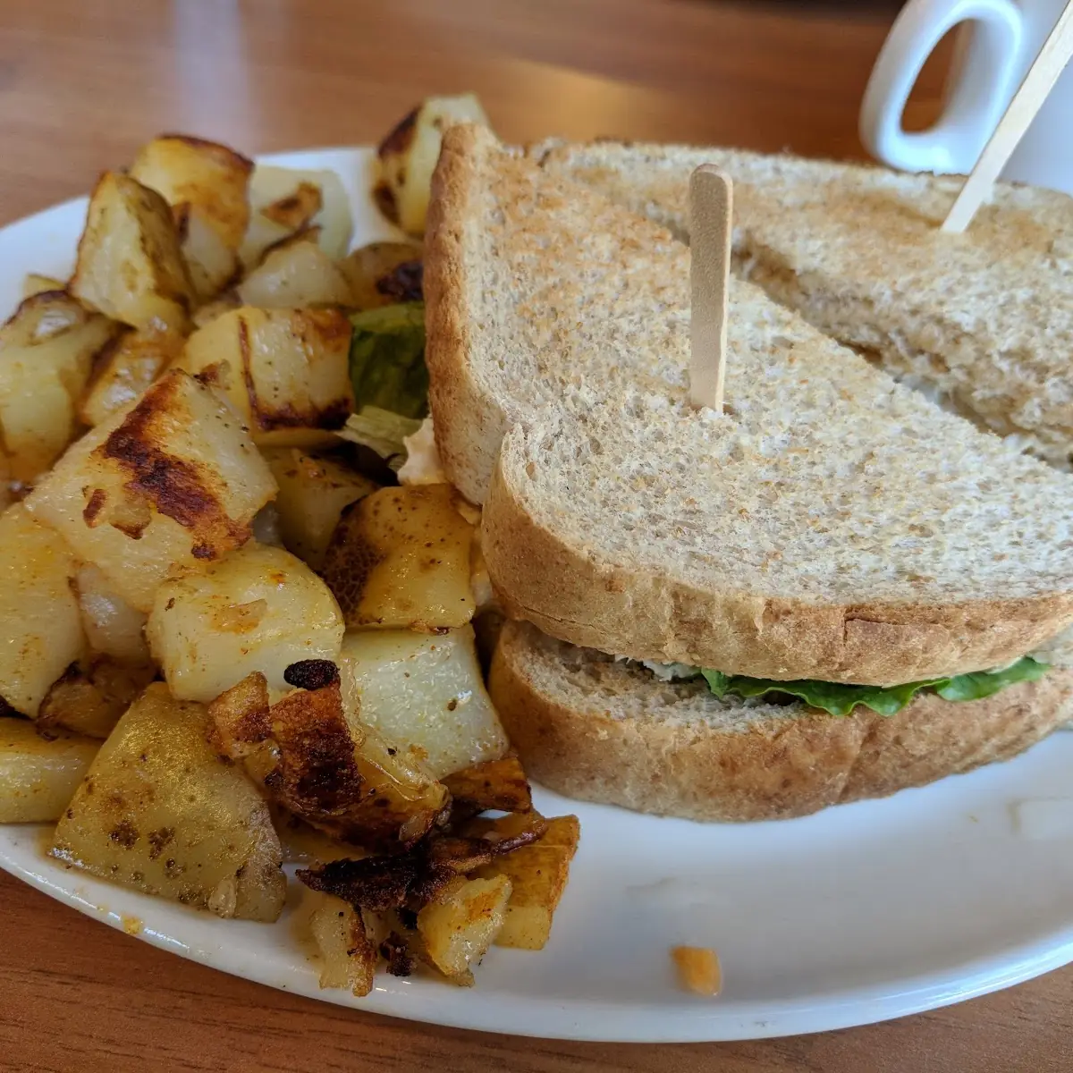 Tuna Salad Sandwich, Sunset Grill