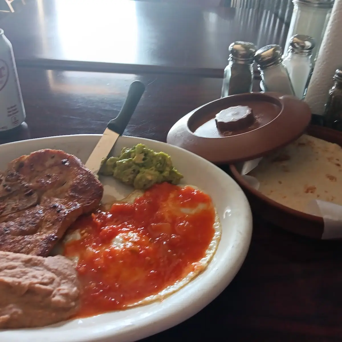 Pork Chop Breakfast