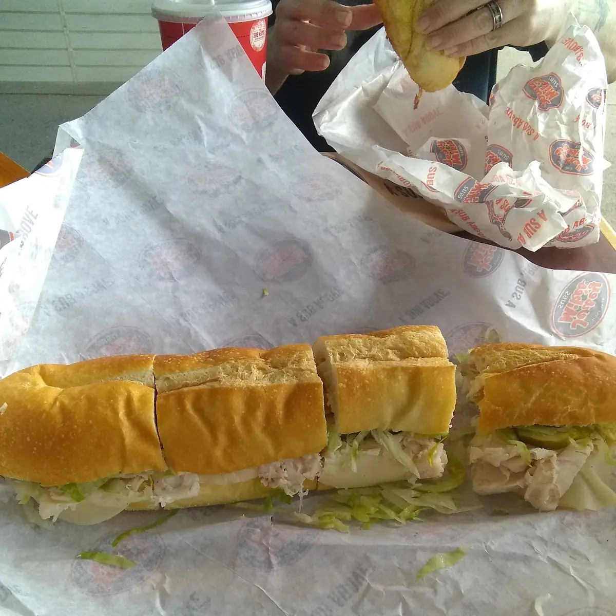 Turkey and Provolone My Way Lol