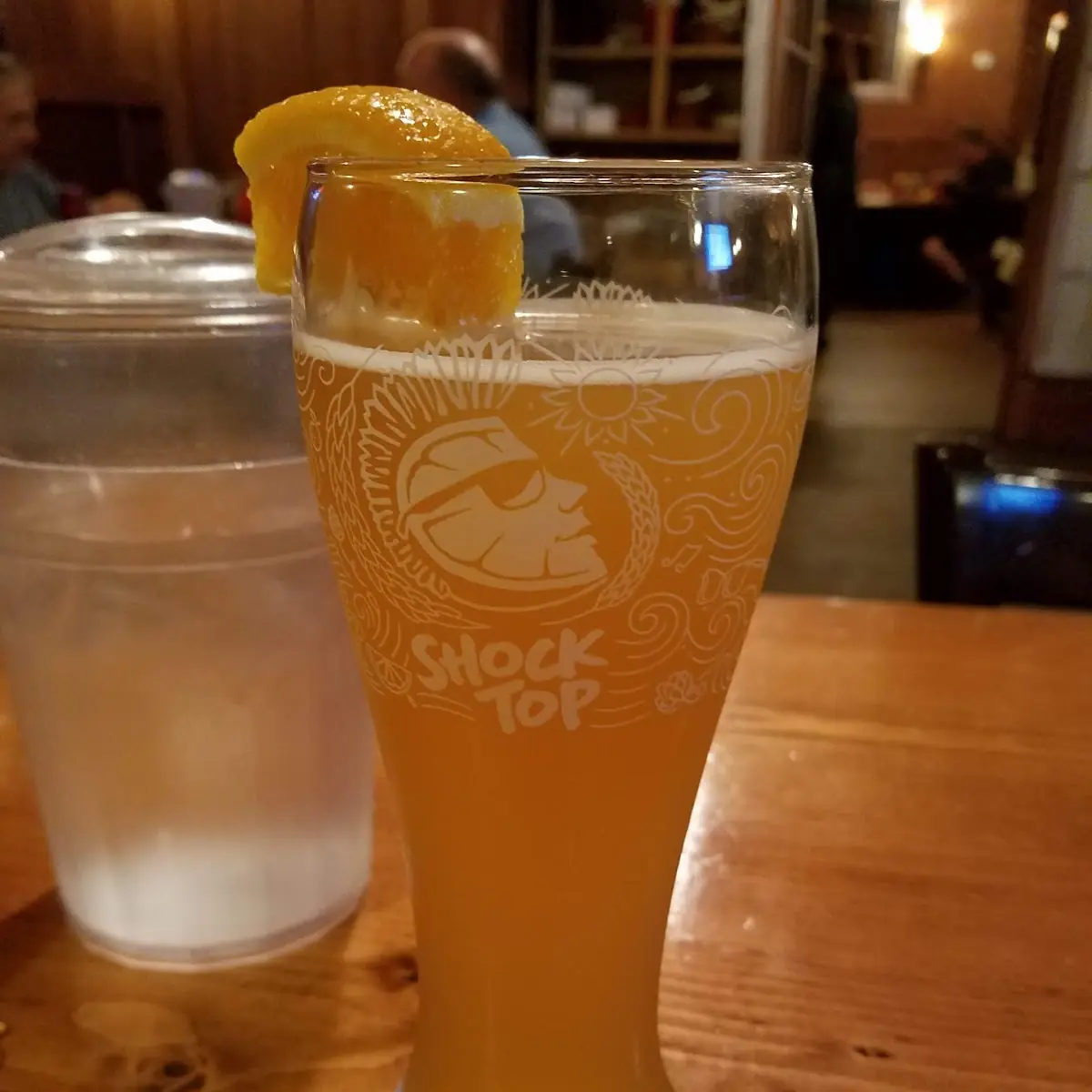 Shock Top Orange Belgium Beer