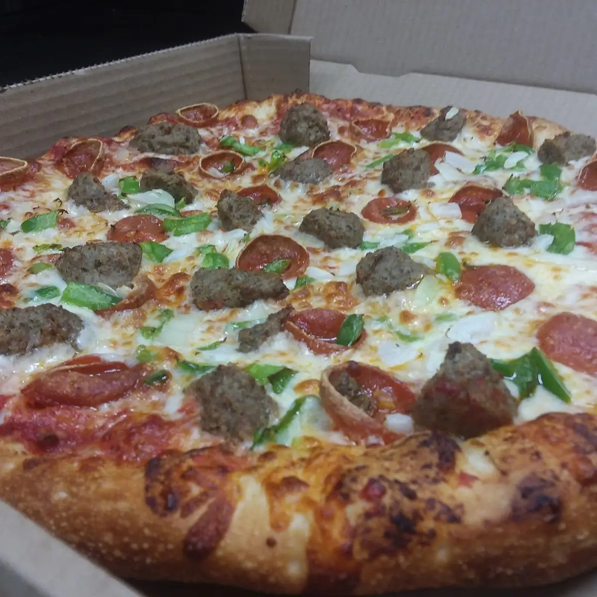 Meatball Pizza