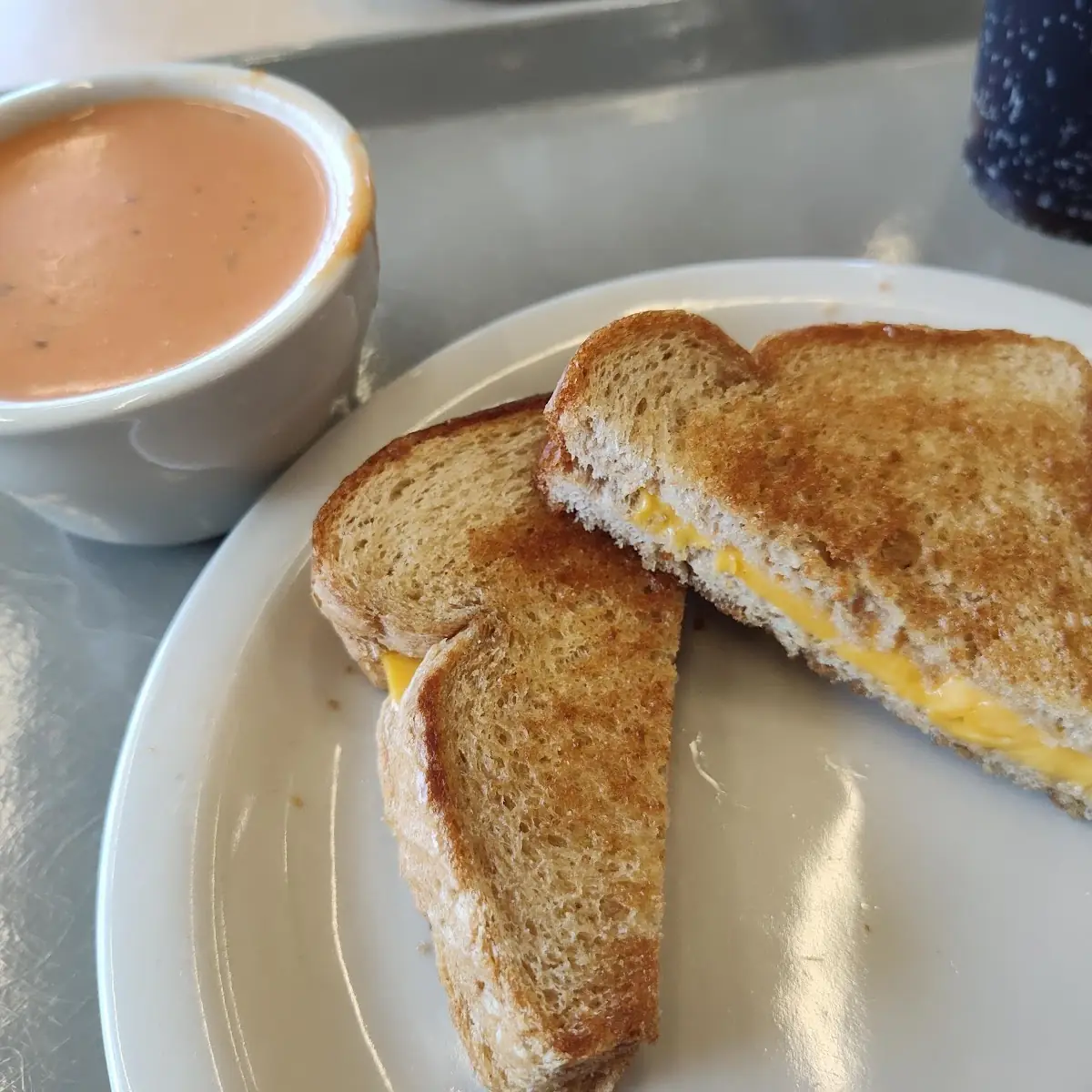 Grilled Cheese & Tomato Soup