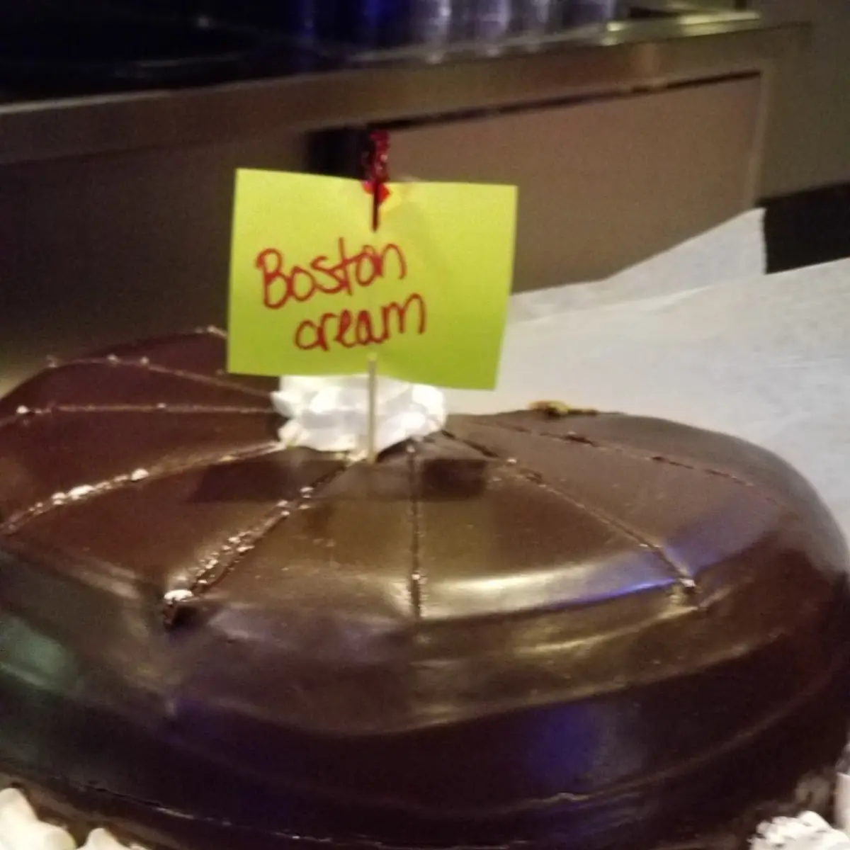 Boston Cream Pie