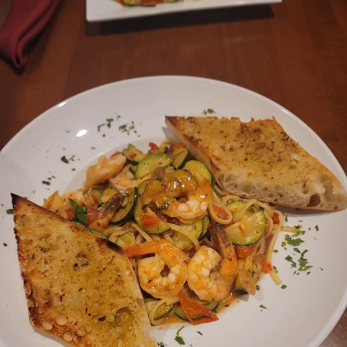 Pasta Primavera Add Shrimp
