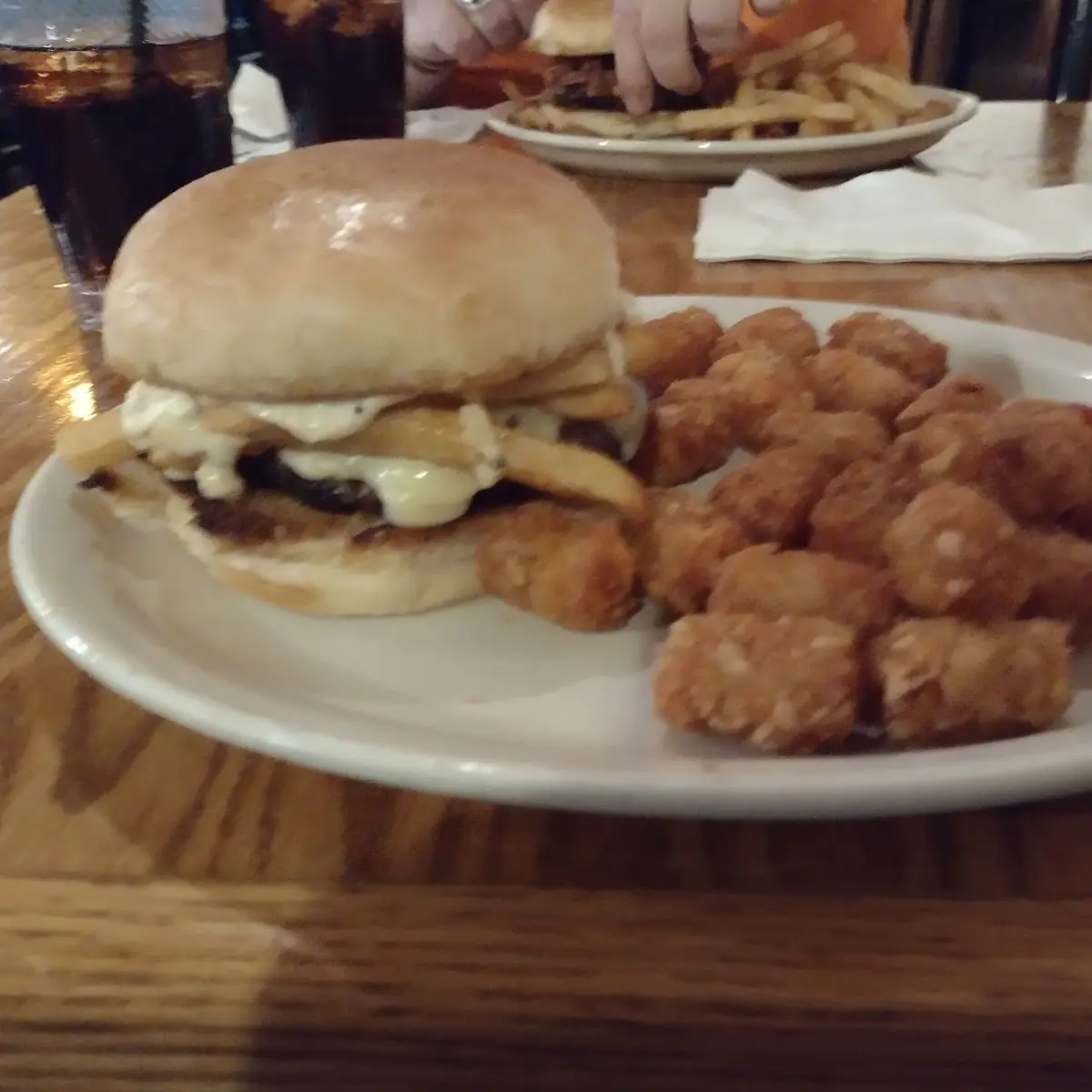 Blue Cheese Bacon Cheeseburger