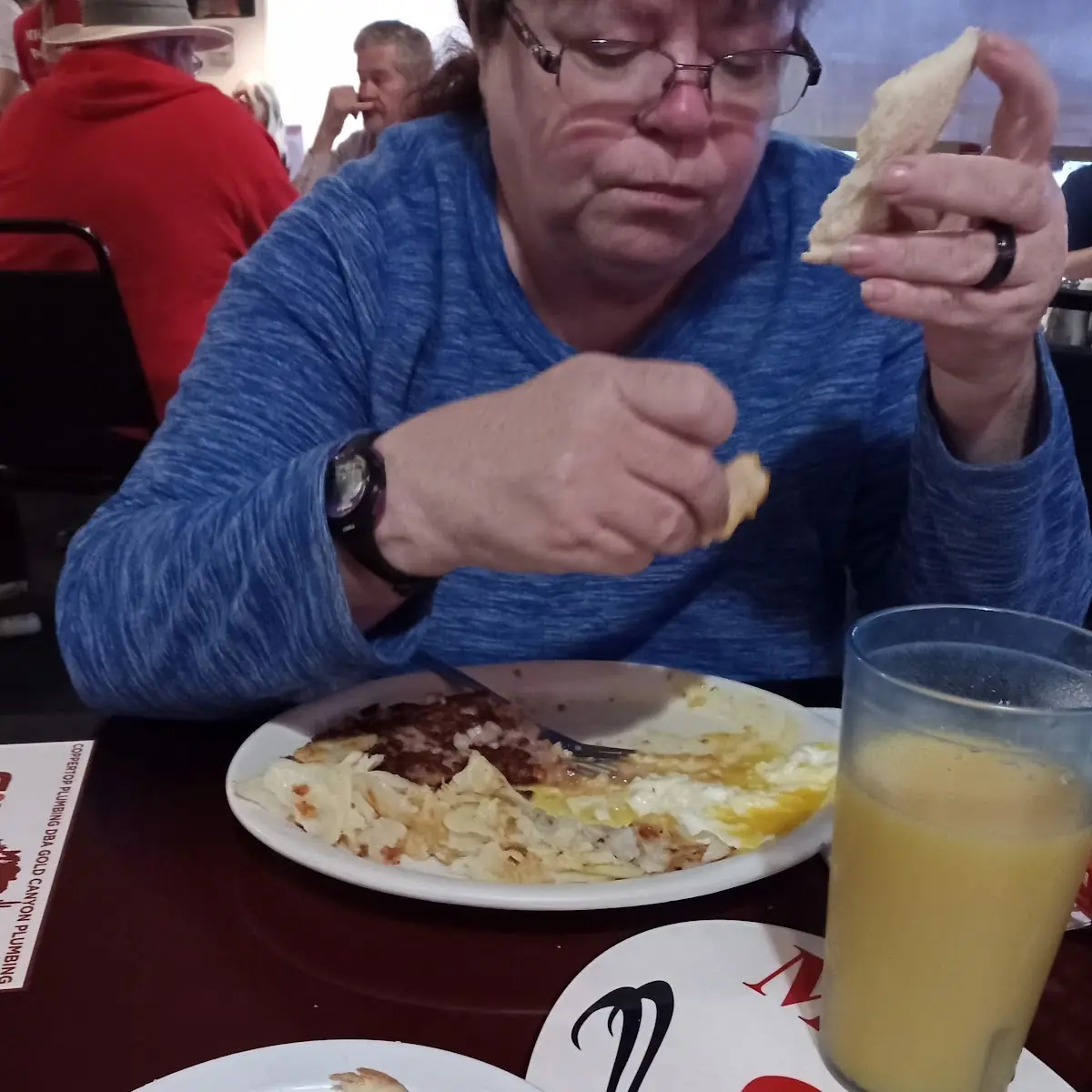 Egg Plates with Corned Beef Hash
