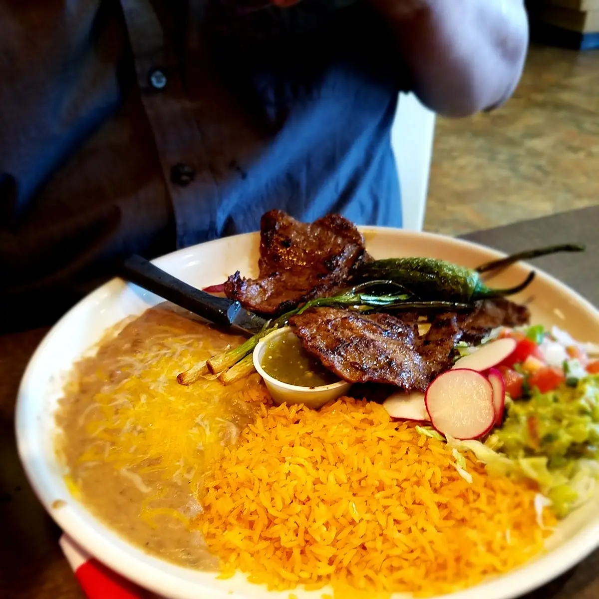 Carne Asada Plate