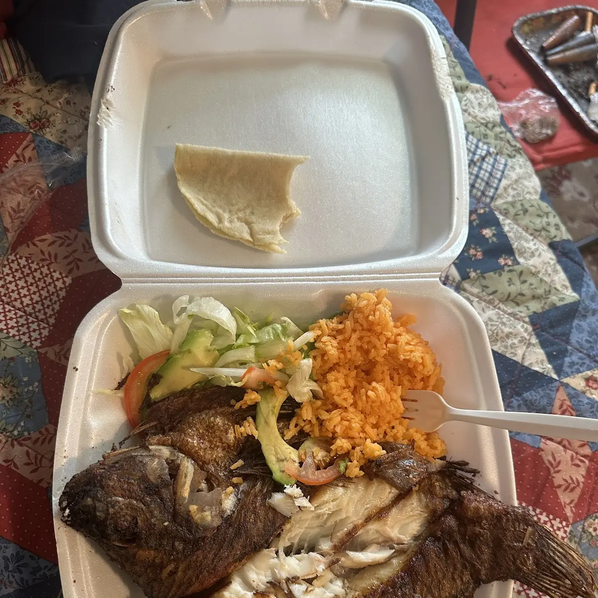 Mojarra Ala Diabla