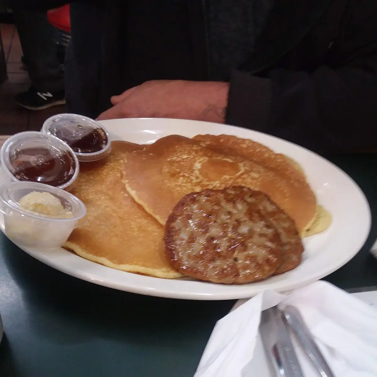 Pancakes and Sausage