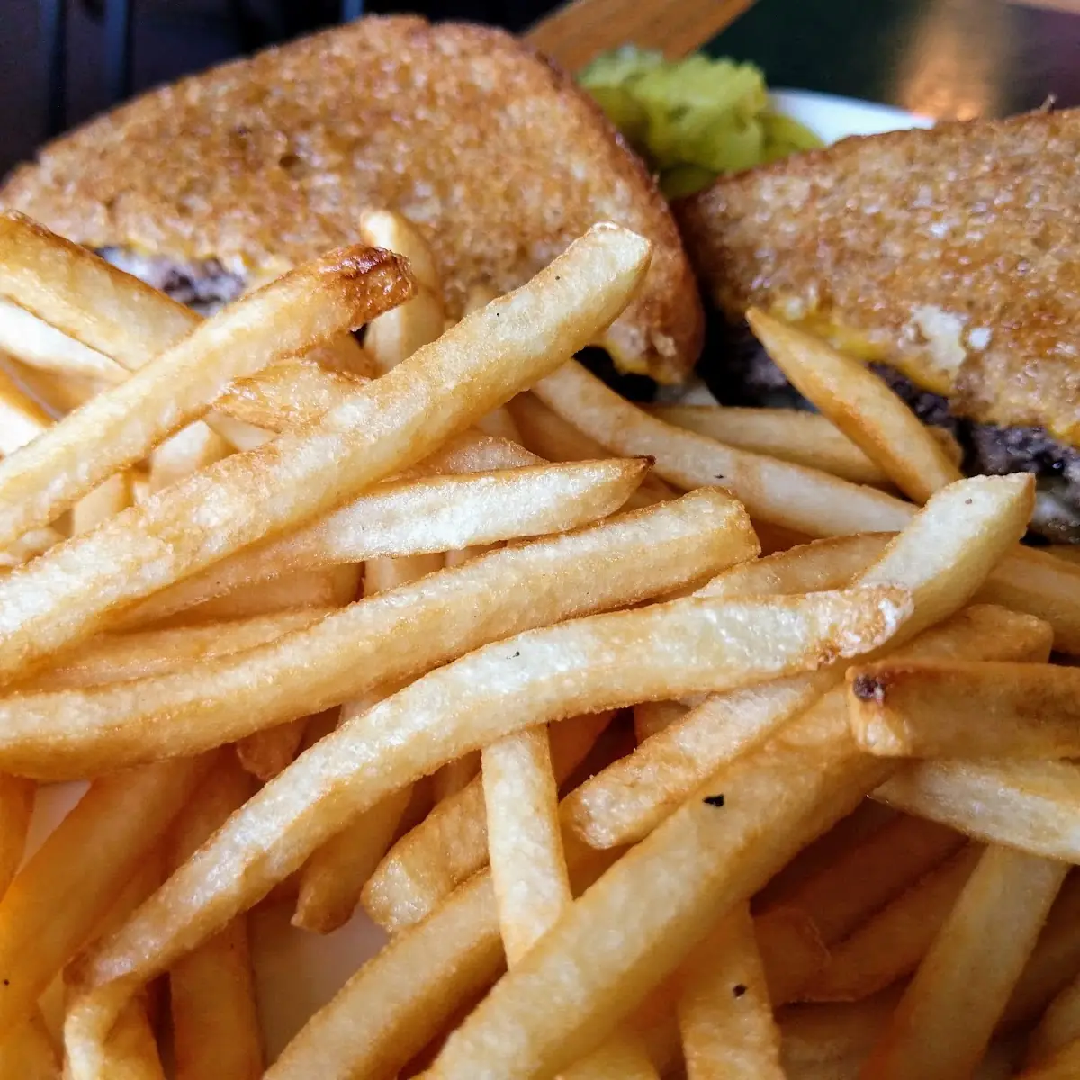 Patty Melt and Fries