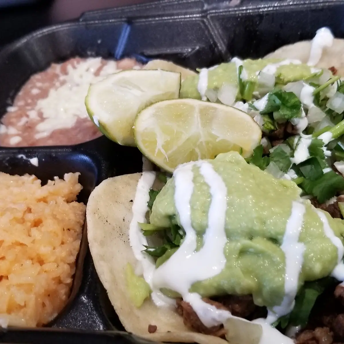 Carne Asada Taco Plate