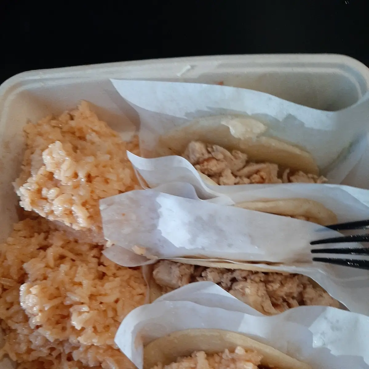 Chicken Tacos Plate