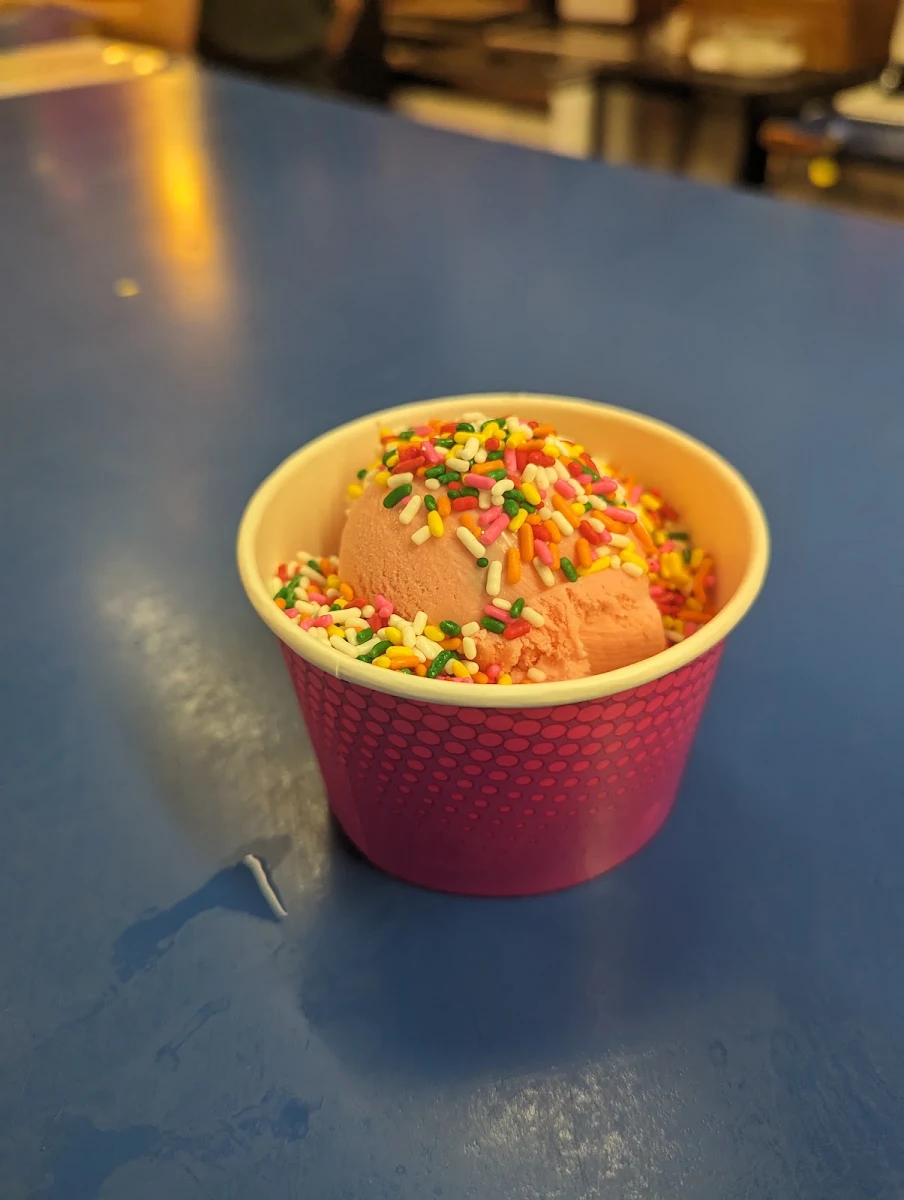 Bubble Gum and Rainbow Jimmies